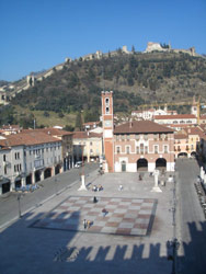 La piazza di Marostica