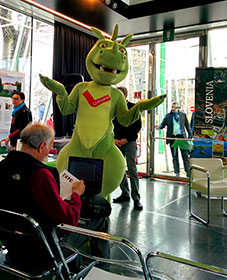 Mascotte Slovenia ad Expo