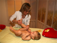 Massaggi e benessere per i bimbi a Ortisei