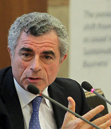 Mauro Moretti, amministratore delegato del Gruppo Ferrovie dello Stato