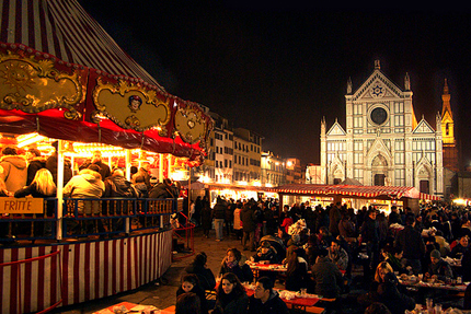 Firenze si veste dei colori del Natale