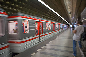 Innamorarsi nella metropolitana di Praga