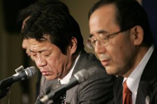 Shoichi Nakagawa, il ministro delle Finanze giapponese 