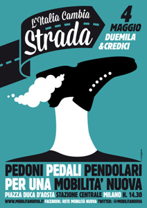 Pedoni, pedali e pendolari tutti in piazza