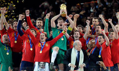 La Spagna Campione del Mondo