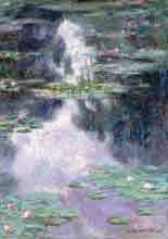 Claude Monet, Pond with Water Lilies, 1907