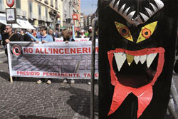 Manifestanti al 