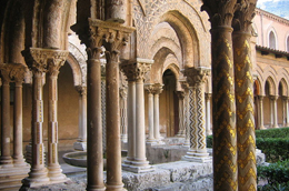 Il chiostro del Duomo di Monreale