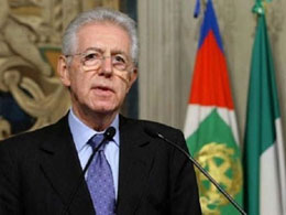 Il Premier Mario Monti