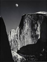 Ansel Adams, Moon and Half Dome, Yosemite Valley, 1960,
© 2011 The Ansel Adams Publishing Rights Trust
Courtesy of the National Museum of Modern Art, Kyoto
