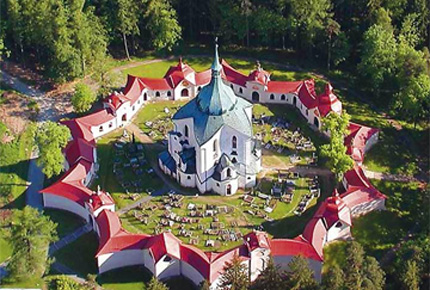 Chiesa di San Giovanni Nepomuceno a Zelená Hora