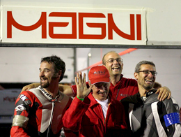 Moto d'epoca sul circuito di Magny Cours