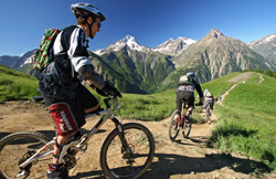 Mountain bike lungo 36 itinerari