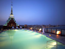 Piano piscina dell'Hotel Hilton Molino Stucky