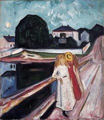 Edvard Munch, Ragazze sul ponte, c. 1904 (© The Munch Museum)