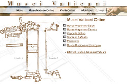 I Musei Vaticani sul web