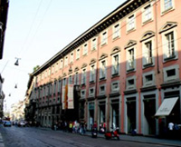 Via Manzoni a Milano dove si trova il museo Poldi Pezzoli
