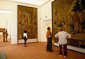 La sala di un museo