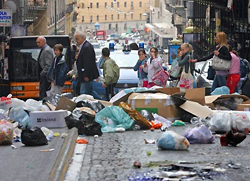 Parigi-New York in meno di due ore. Sapevate che... 2 Napoli e i rifiuti