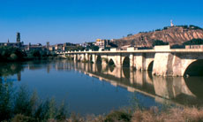 Il Rio Ebro a Tudela