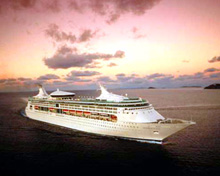 Una nave Royal Caribbean