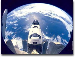 turismo spaziale La terra vista dall'oblò della navetta spaziale