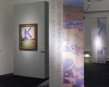 Una delle sale della mostra di Palazzo Reale