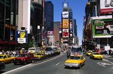 Vola il turismo a New York
