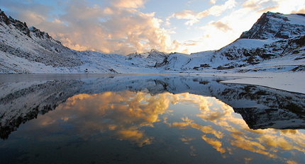 Ceresole Reale Il Nivolet innevato. Foto di alessandrobartoli.com