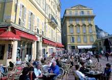 Nizza, Terrasses Cours Saleya