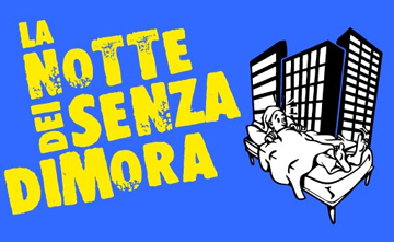 Una notte per i senza dimora