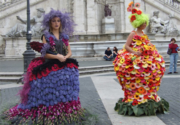 Evento del 2007 per l'inaugurazione della nuova sede dell'Ambasciata dei Paesi Bassi. Fonte: Floral Design