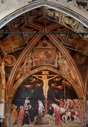 Gli affreschi dell'abside
