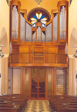 L'organo realizzato dalla Pinchi di Foligno