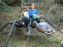 Stelvio, sentiero nel bosco per bimbi e passeggini