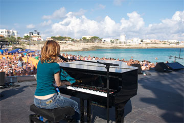 Concerti sulla spiaggia della Guitgia