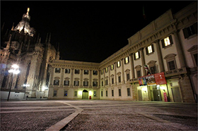 Spagna a Milano Palazzo Reale a fianco del Duomo