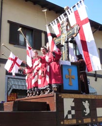 Il corteo storico del Carroccio a Legnano