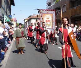 Il corteo storico del Carroccio a Legnano