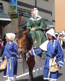 Il corteo storico del Carroccio a Legnano