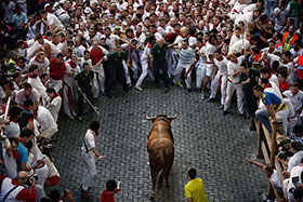 La corsa di Pamplona