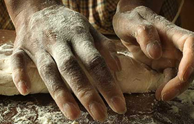 Giù nel verde Michoacan 4 Il rito della preparazione del pane