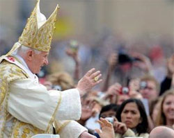La Pasqua celebrata da Papa Benedetto XVI
