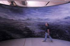 Con Papetti la tela diventa cerchio 1 Alessandro Papetti nel cerchio del Vento, 2008