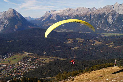 Parapendio in Austria