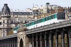 Un tratto della linea 6 della metropolitana