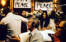 La registrazione del brano Give Peace a Chance