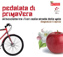 Pedalata lungo la Strada delle Mele di Cavour