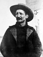 Felix Pedro nel 1902 (Archives, University of Alaska, Fairbanks) 