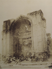 Sguardo sulla Persia Qajar 4 Luigi Montabone. Rovine di una Moschea in Tebris